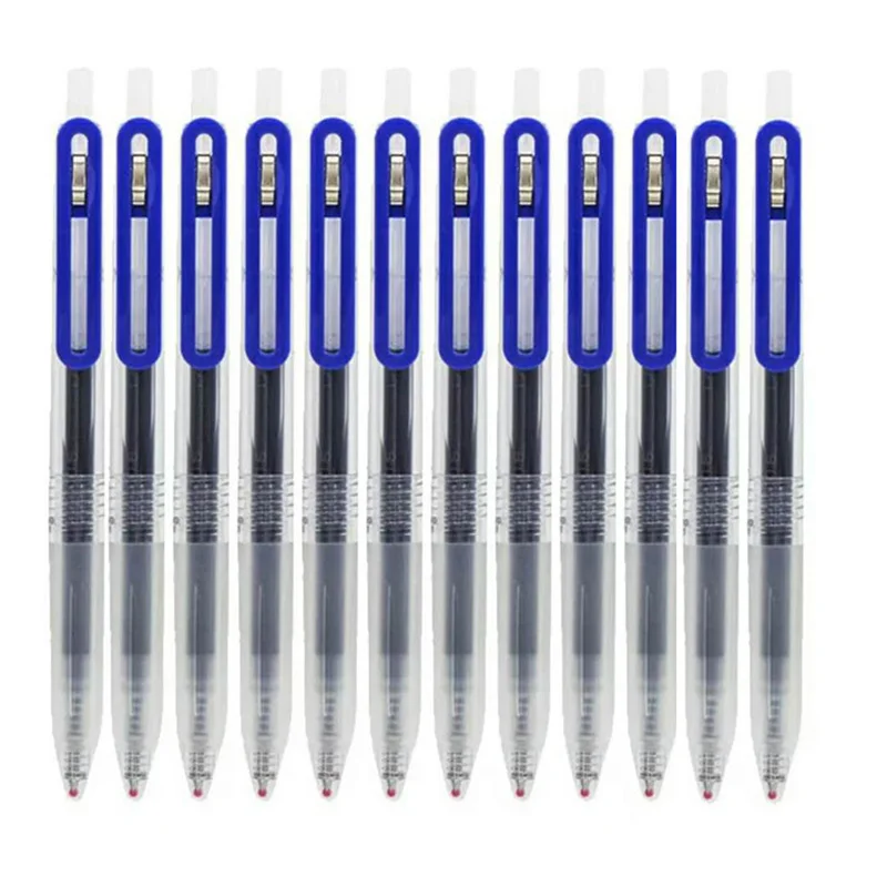 Muji Stationery Gel Pen - 1/3 ชิ้น/เซ็ต 0.5 มม.ปากกาเจลนักเรียนสอบสํานักงานลายเซ็นเขียนปากกาหมึกญี่ปุ่นปากกาลูกลื่น MUJIs ปากกาเครื่องเขียนญี่ปุ่น