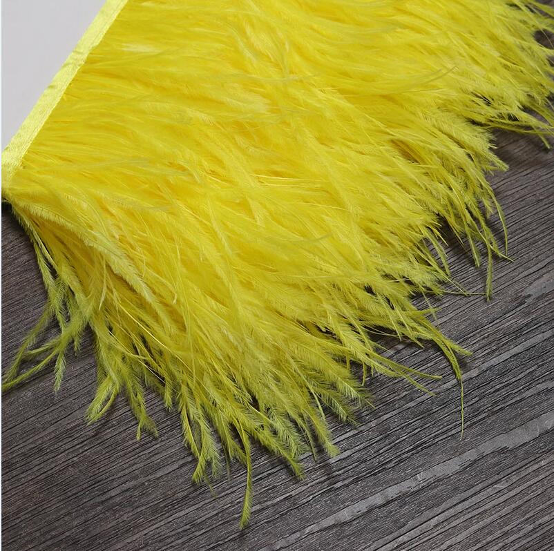 13-18 ซม.6M นกกระจอกเทศ Feathe - Feather Trim Marabou บทวิจารณ์และราคา