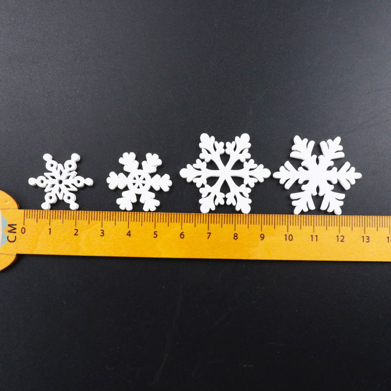 20Pcs คริสต์มาสเกล็ดหิมะธรรมชา - Christmas Craft Embellishment บทวิจารณ์และราคา