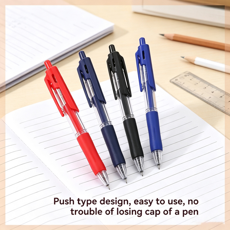 ปากกาเจล MUJI แบบกด ขนาดหัว 0. - Muji Stationery Gel Pen บทวิจารณ์และราคา
